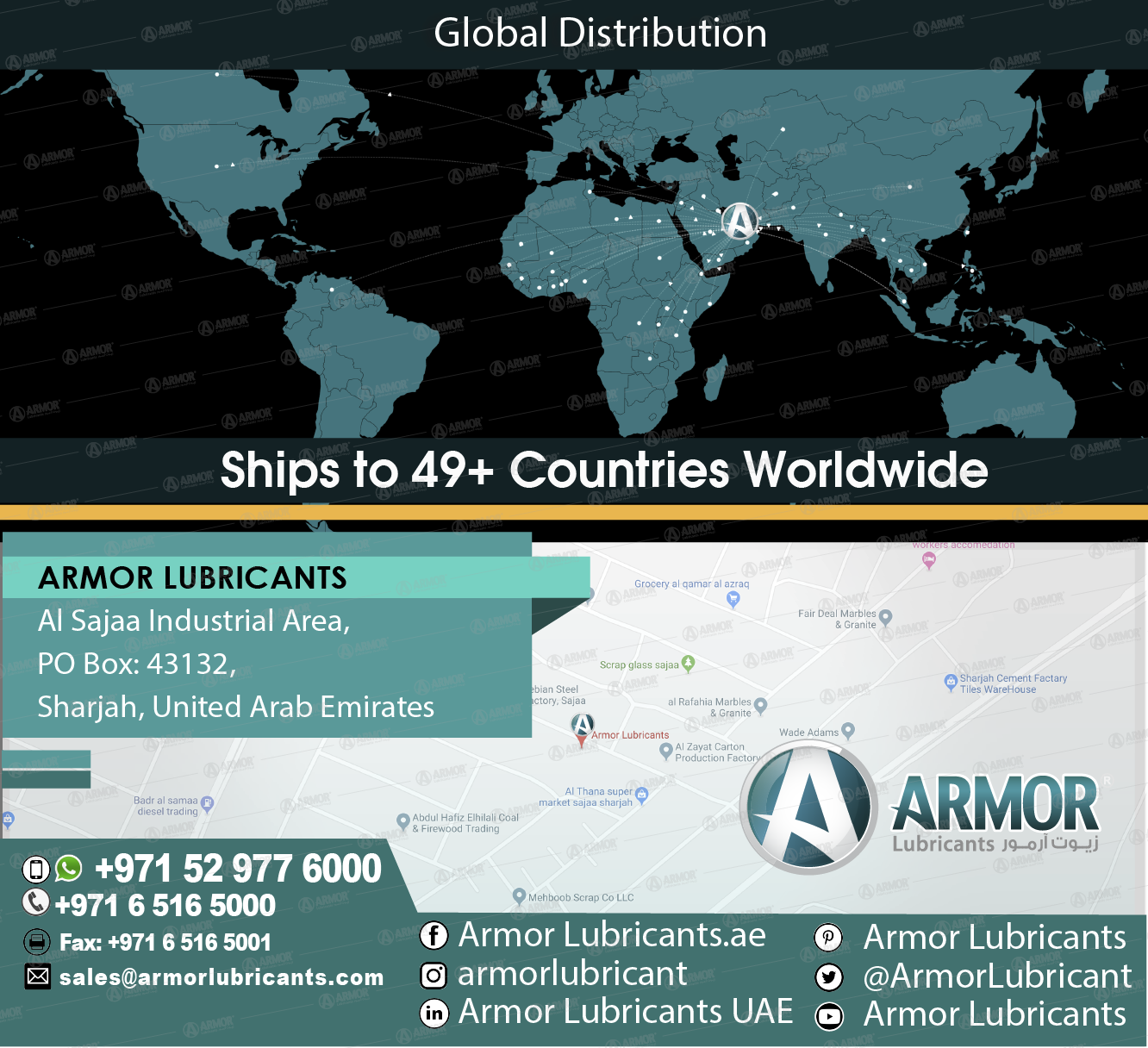 Contact Armor Lubricants - Reputation and Loyal Customers we have won