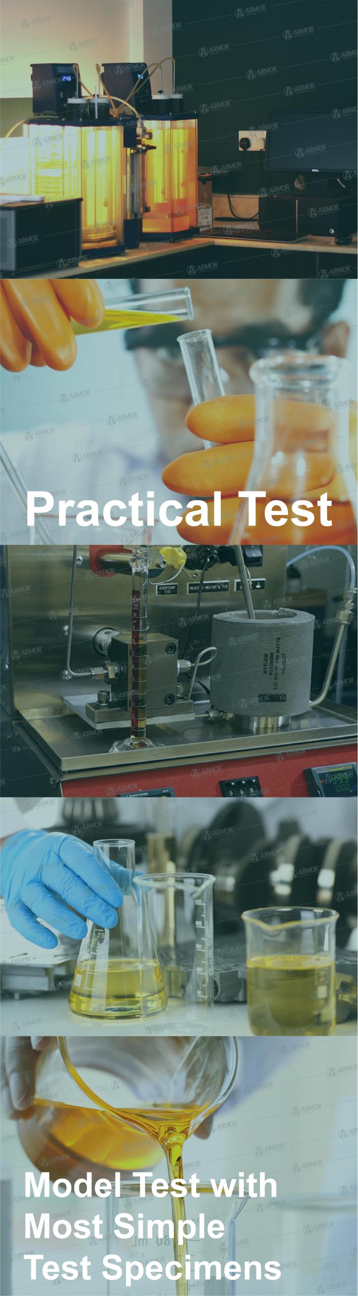 Lubricants tests for screening performance