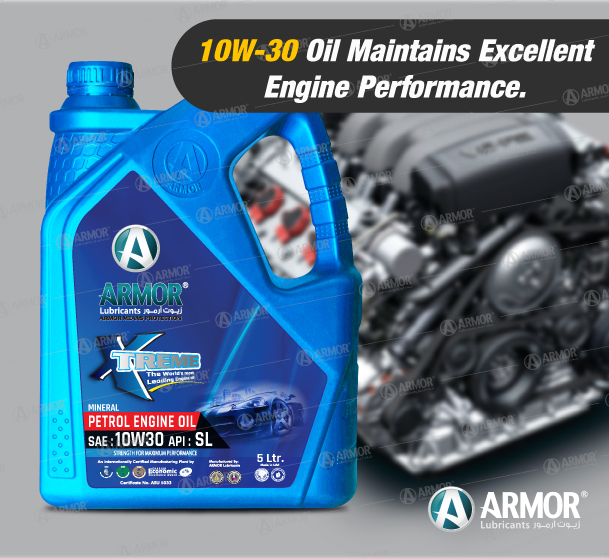 Armor Petrol Engine Oil 10W30 API SL 5 Llt. Motor Oil Brands