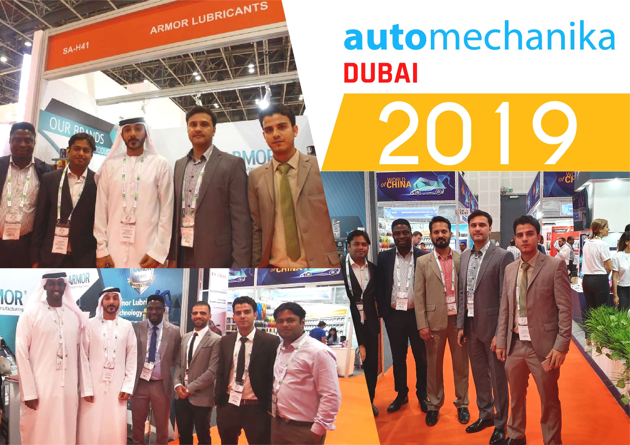 Armor Lubricants Automechanika Dubai 2019 Participation Image