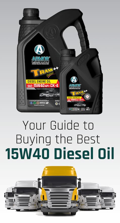 Armor Lubricants Blogpost Diesel oil15w40 buying guide featured banner image