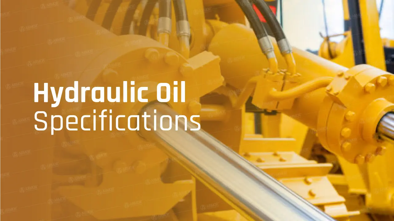 Armor Lubricants Hydraulic Oil Specifications